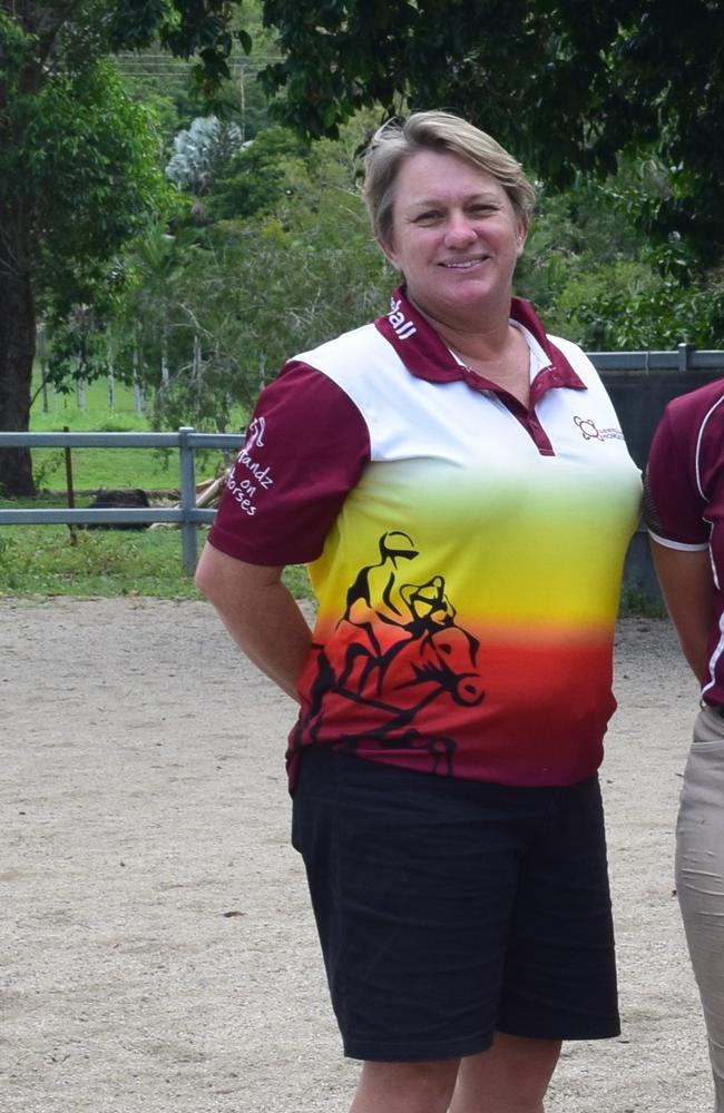 Australia’s Under-16 Horseball Coach Linda Gray. Picture: Laura Thomas.