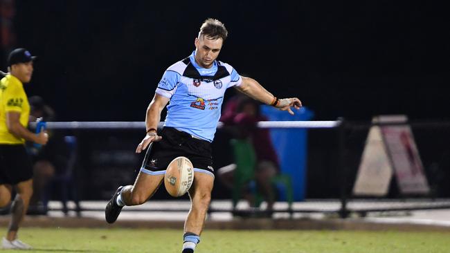 Mitch Burke has captained the Northern Sharks brilliantly in NRL NT season 2023. Picture: Pema Tamang Pakhrin