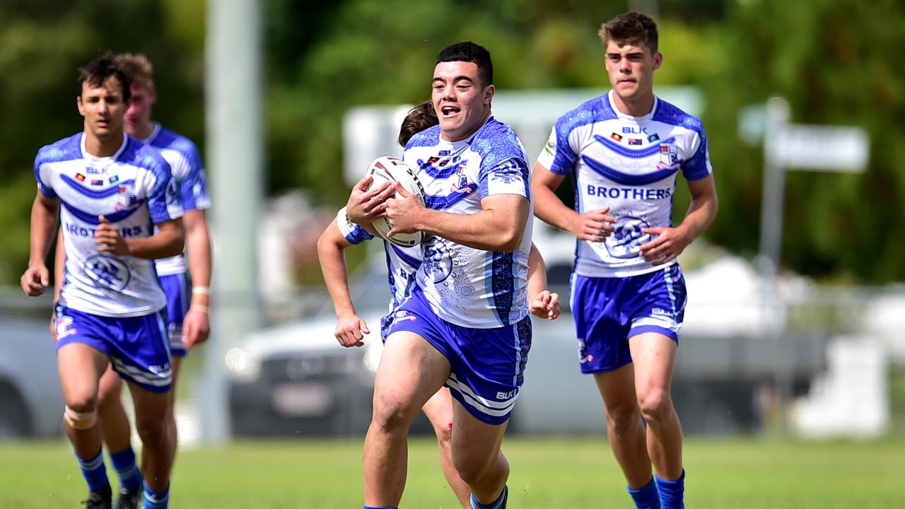 QSSRL; Aaron Payne Cup - Ignatius Park College and St Pats, Mackay. IPC's Isaiah Vailalo . Picture: Alix Sweeney