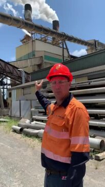 Mackay Sugar head of projects Michael O'Hara