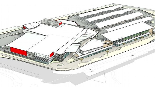 A concept image of the proposed new Joyner Centre at Youngs Crossing Rd. Image: DA Tracker/Moreton Bay Regional Council