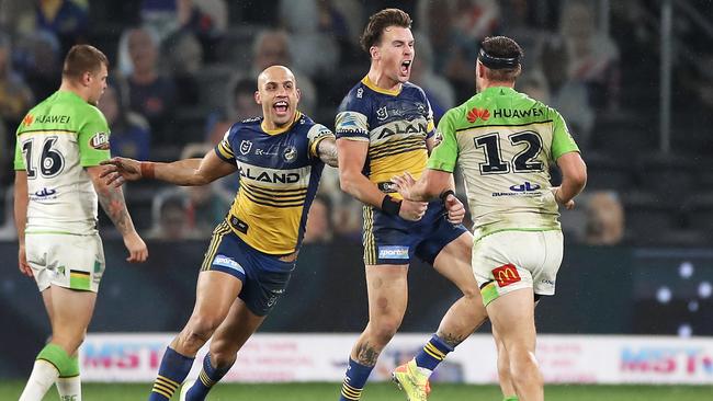 The Eels and Raiders turned a classic in round 7.