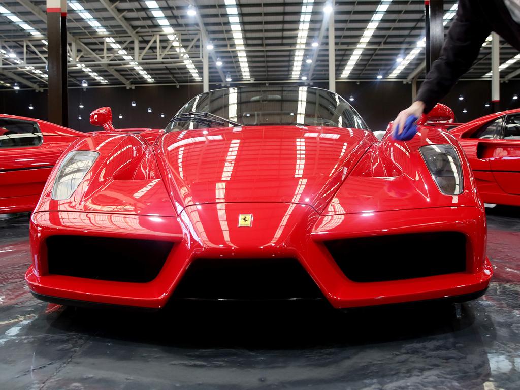 Ferrari F40 1989 at the new museum West Gosford which is opening on Saturday May 28. Picture: Sue Graham