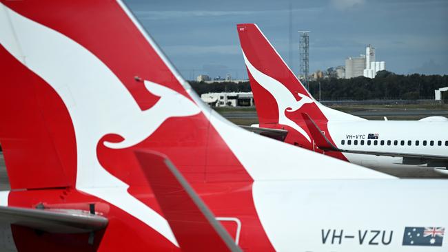 Qantas workers are gearing up for industrial action on Thursday. Picture: Dan Peled