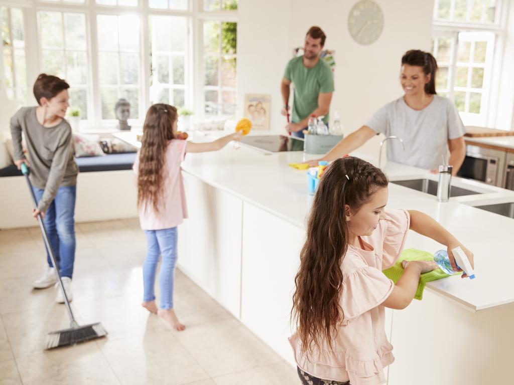 Get your kids to think about what are the ways they can earn money, such as through chores. Picture: iStock