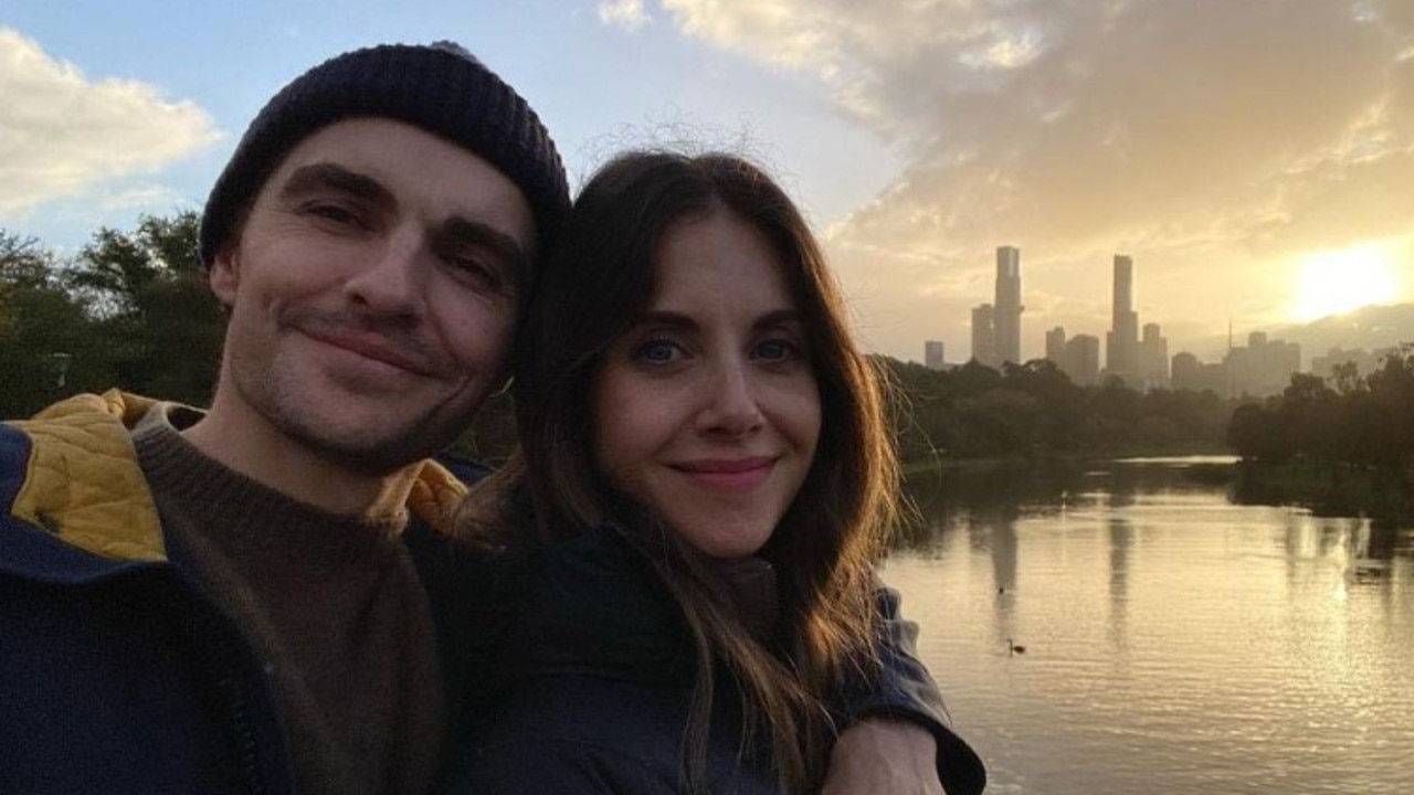 Alison Brie shares 'Happy Birthday to the love of my life' for her husband, Dave Franco, in Melbourne. Photo: @alisonbrie