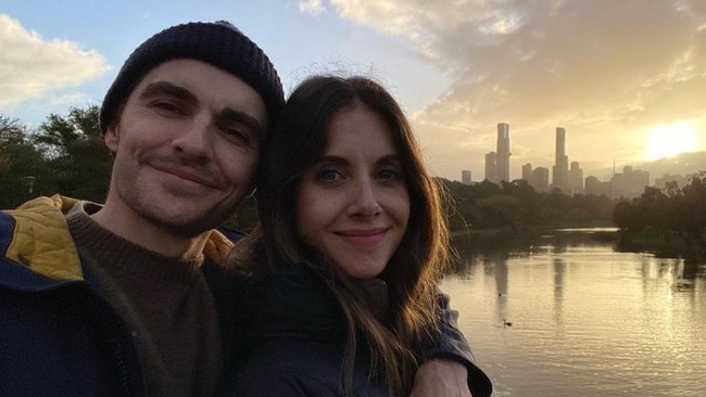 Alison Brie shares 'Happy Birthday to the love of my life' for her husband, Dave Franco, in Melbourne. Photo: @alisonbrie