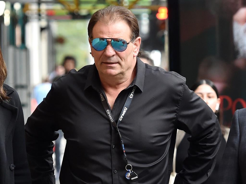 John Setka resigned from the CFMEU amid allegations it was infiltrated by bikies. Picture: Nicki Connolly