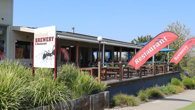 Bullant Brewery owner Neil Triggs is open for business. Picture: Alex Coppel