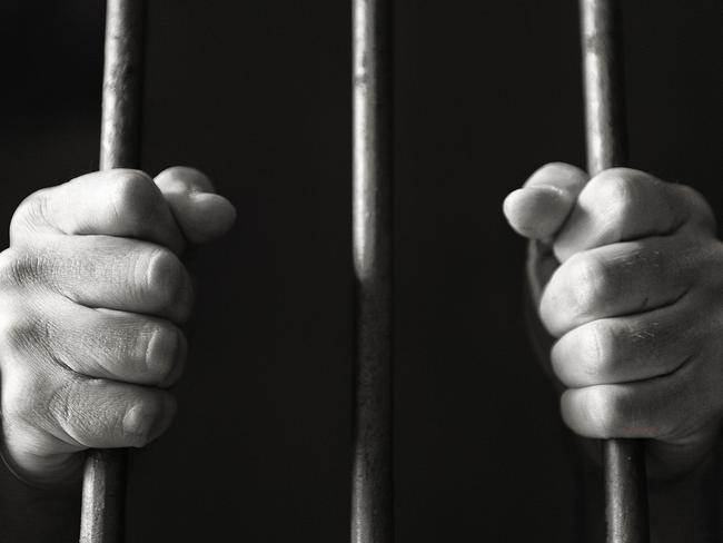 Prison Bars, Prison, Prisoner, Black And White, Black Background ,Caucasian Appearance,Close-Up, Dark, Females, Gripping, Horizontal, Human Body Part, Illuminated, Interlocked, Knuckle, Nero - Roman Emperor, Part Of, Photography, Studio, Studio Shot, Young Adult, thinkstock, generic, jail, depression, anger, trapped