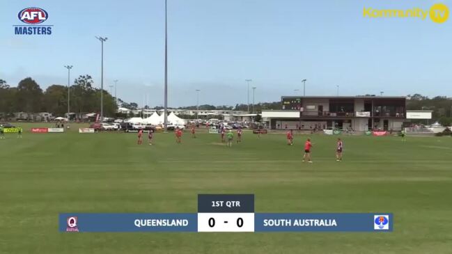 Replay: AFL Masters National Carnival Day 2 - QLD-A v SA (Men 40s)