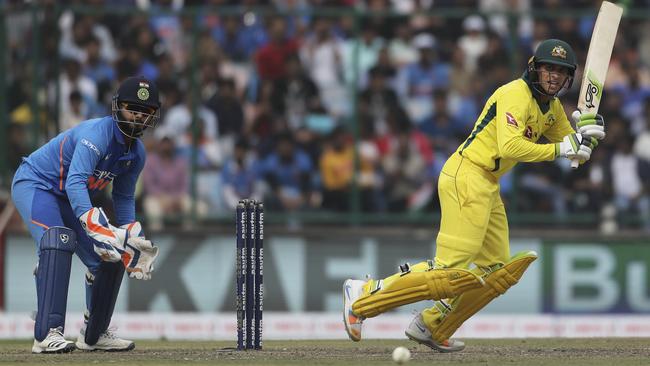 Usman Khawaja has established himself as an effective ODI opener for Australia. Picture: AP