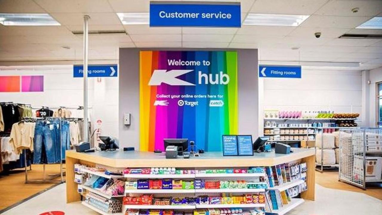 Shoppers will be able to pick-up thousands of products that were bought online at the new K hub store in Beerwah. Picture: Kmart Australia