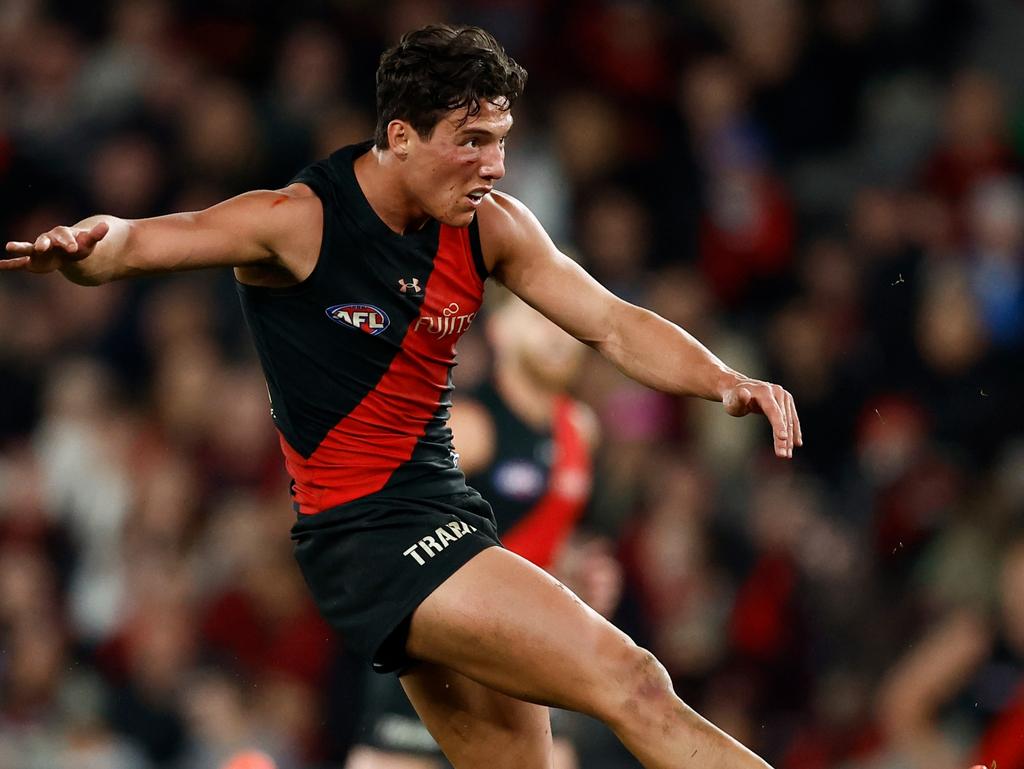 Jye Caldwell’s performance against West Coast was the best of his career. Picture: Getty Images