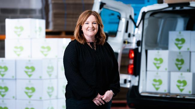 Good360 founder Alison Covington says new research has found one-in-five South Aussies are experiencing hygiene poverty and are unable to afford basic essentials, such as personal hygiene items or cleaning products. Picture: Supplied