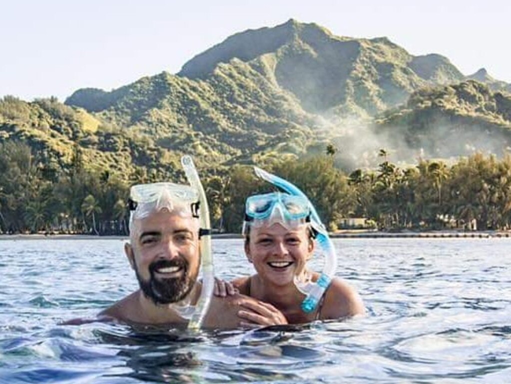 The pair are stranded in the Cook Islands.