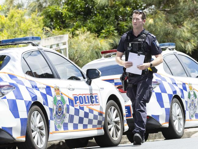 Reports of shooting involving Queensland Police in Tamar Street, Annerley, Friday, January 10, 2025 - Picture: Richard Walker