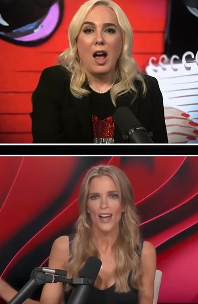 Megyn Kelly (below) made the bombshell claims in The Nerve podcast with Maureen Callahan.