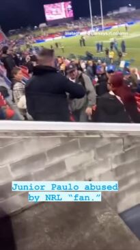 Junior Paulo confronts spectator