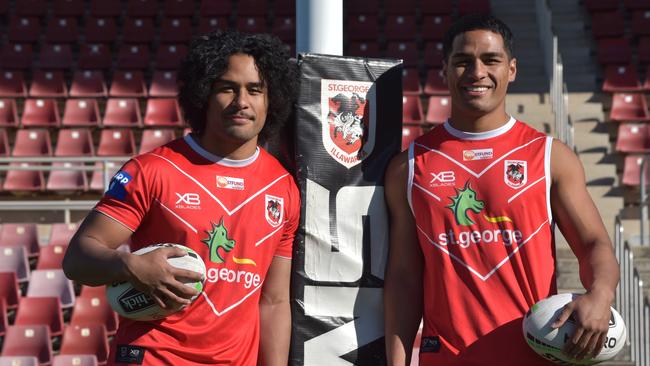 Max (left) and Mat Feagai.