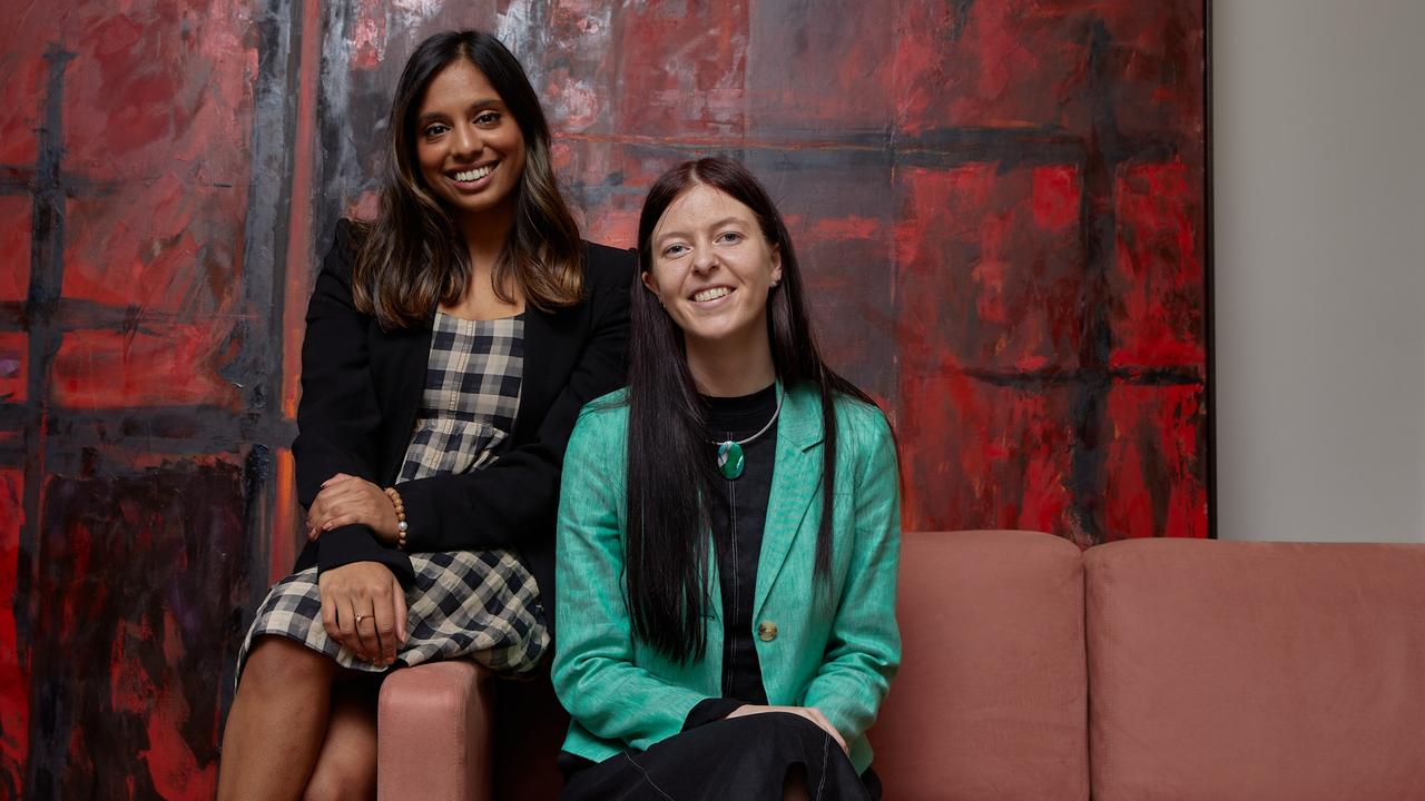 Abi Rajkumar (left) and Mathilde Ritman are two of the 2023 General Sir John Monash Scholars. Photo: Sury Thoeng