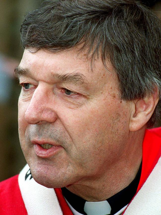 Pell as Melbourne's Archbishop in 2000. Picture: Cameron Tandy