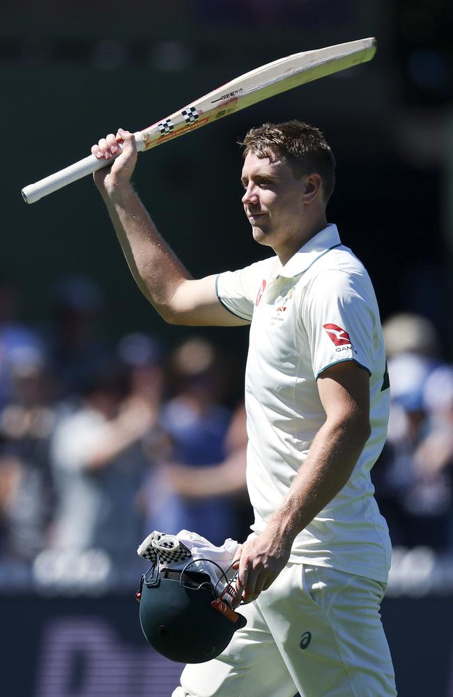 Cameron Green made an unbeaten 174 at number 4 the last time he batted in a Test match. Picture: Hagen Hopkins/Getty Images