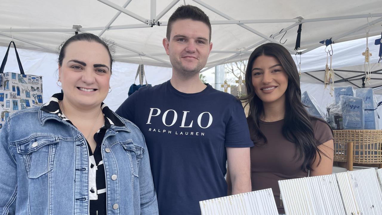 Matakii Shop’s Hannah Witheridge, Matt Iorianni and Ariana Karas.