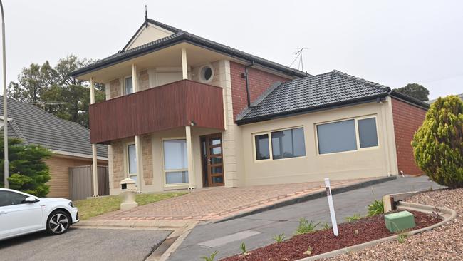 Mr Parsons’ home at O'Sullivan Beach. Picture: Keryn Stevens