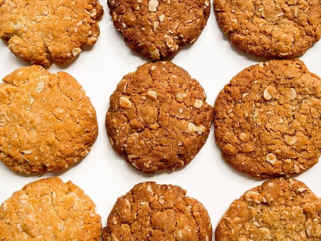 Anzac biscuits crunchy vs chewy