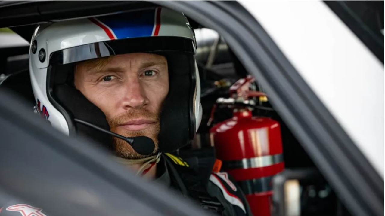 Flintoff during his time on Top Gear. Picture: BBC