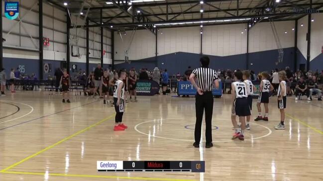 Replay: Basketball Victoria Under-12 Country Championships - Mildura Heat v Geelong United (Boys)