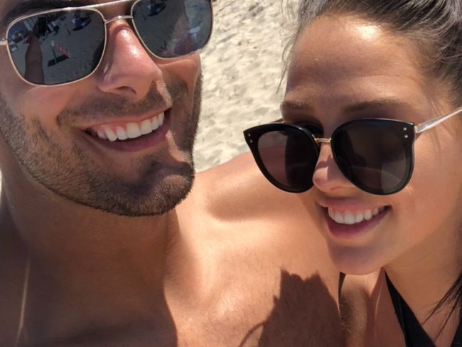 Jimmy Garoppolo and Alexandra King together