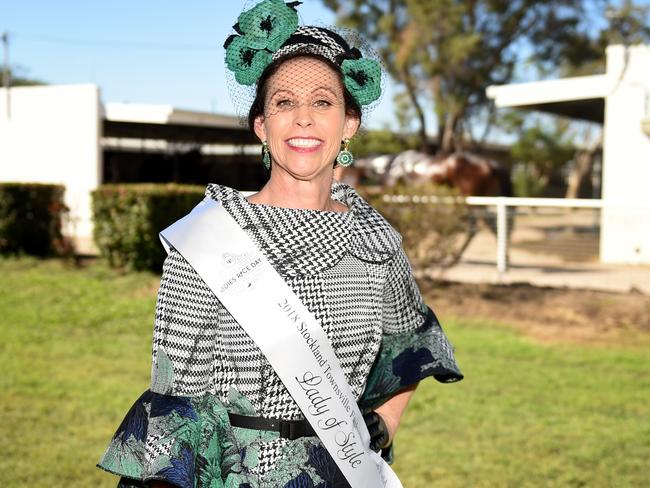 Townsville Jaguar Land Rover Ladies Race Day 2018. Fashions on the Field. Winner of Lady of Style. Michelle Davidson