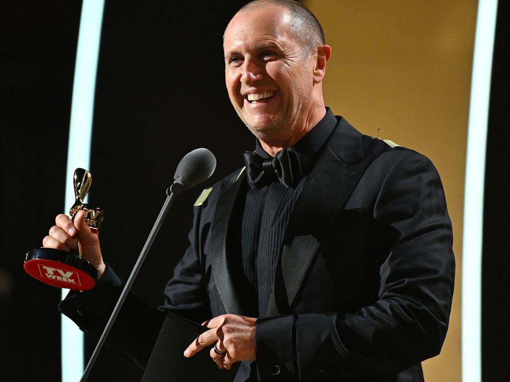 Larry Emdur wins Gold! Picture: James Gourley/Getty Images for TV WEEK Logie Awards