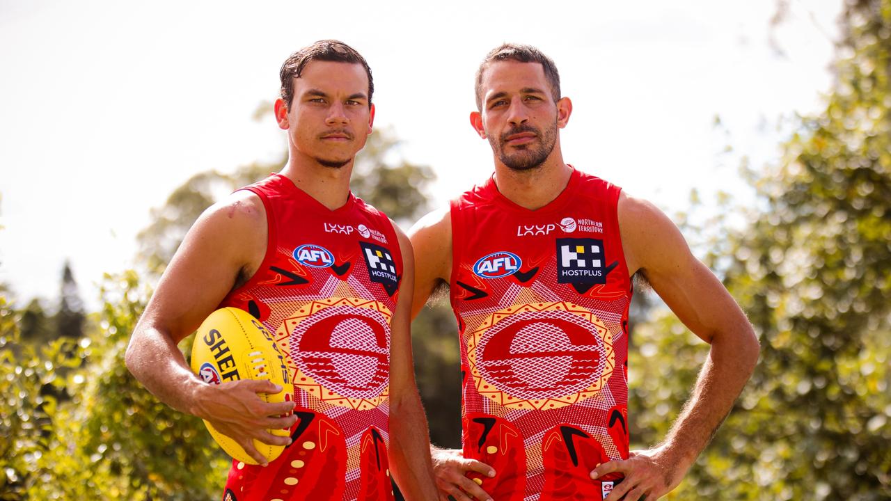 Gold Coast Suns reveal special Darwin guernseys ahead of visit