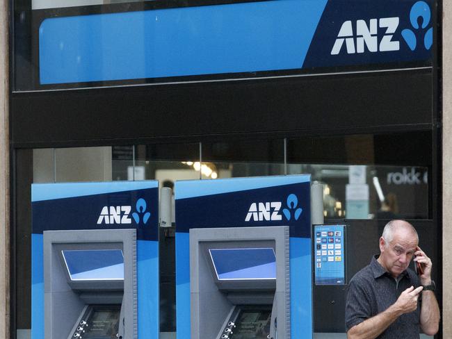 MELBOURNE, AUSTRALIA - NewsWire Photos FEBRUARY 5, 2021: An ANZ bank in Melbourne CBD.CPicture: NCA NewsWire / David Geraghty