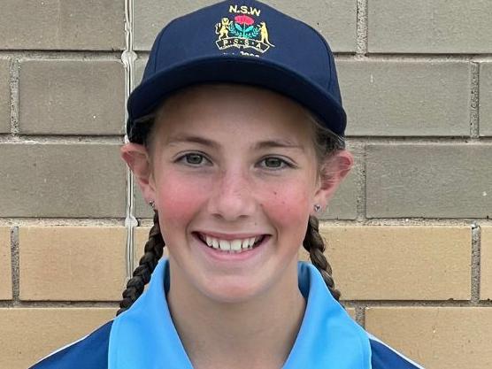 Ava Dragovic back in 2023 for NSW ahead of the PSSA U12 Championships in Darwin. Picture: Jason Hosken (News Corp)