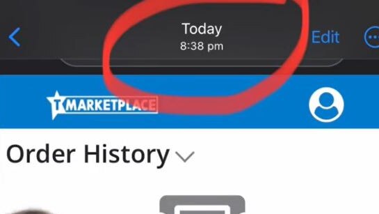 Rebecca Smedley's Eras Tour ticket disappeared from her Ticketek account. Picture: TikTok