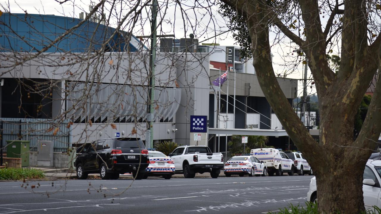 The Toowoomba Court House. Toowoomba City police station watchhouse. Picture: Peta McEachern