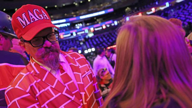 Blake Marnell, a 60-year old from San Diego who has gained his own MAGA fame. Picture: AFP