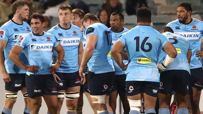 The Waratahs have implented a ‘whinge rule’ to help them move on from losses. Picture: Getty Images 