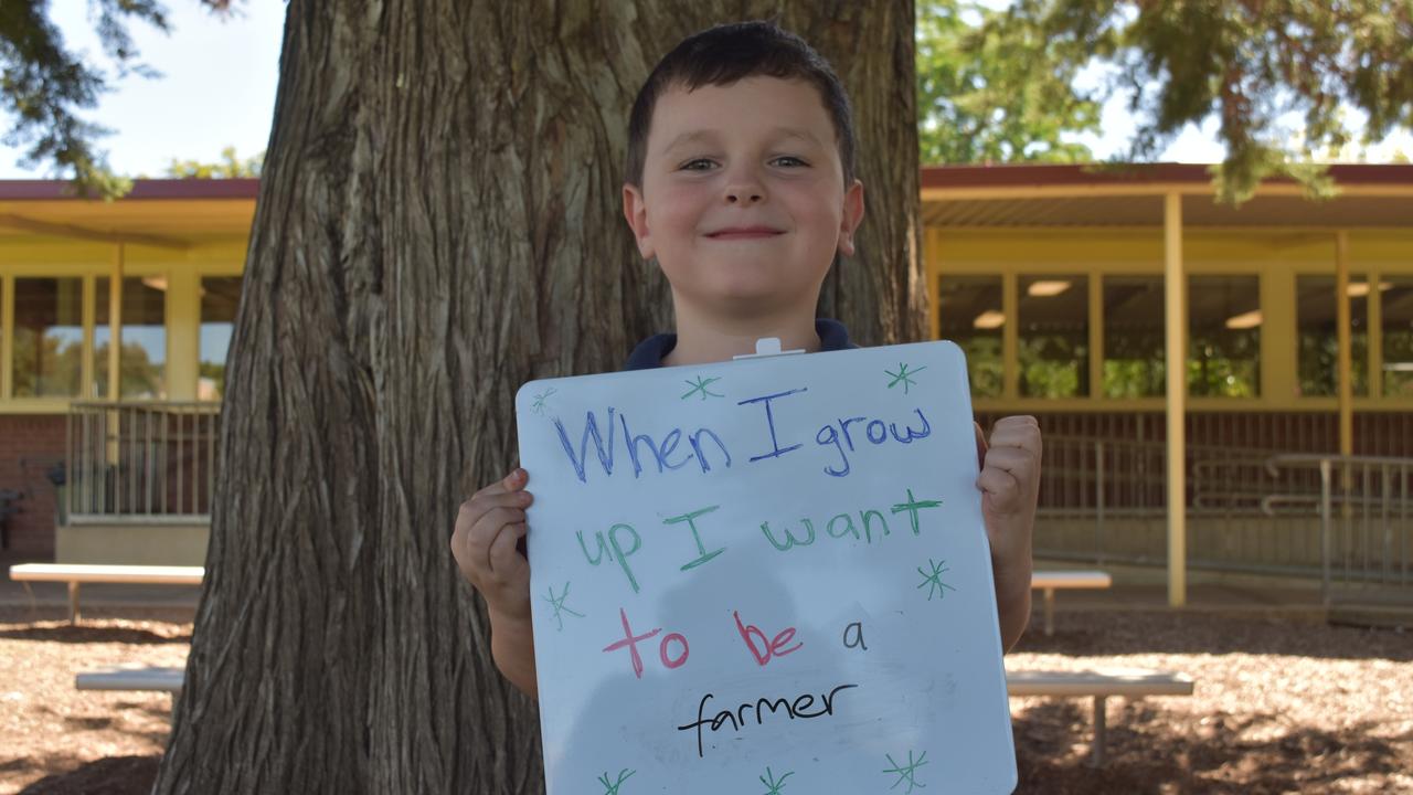 My First Year - South Wagga Public School students say what they would like to be when they grow up . Picture: Sam Turner