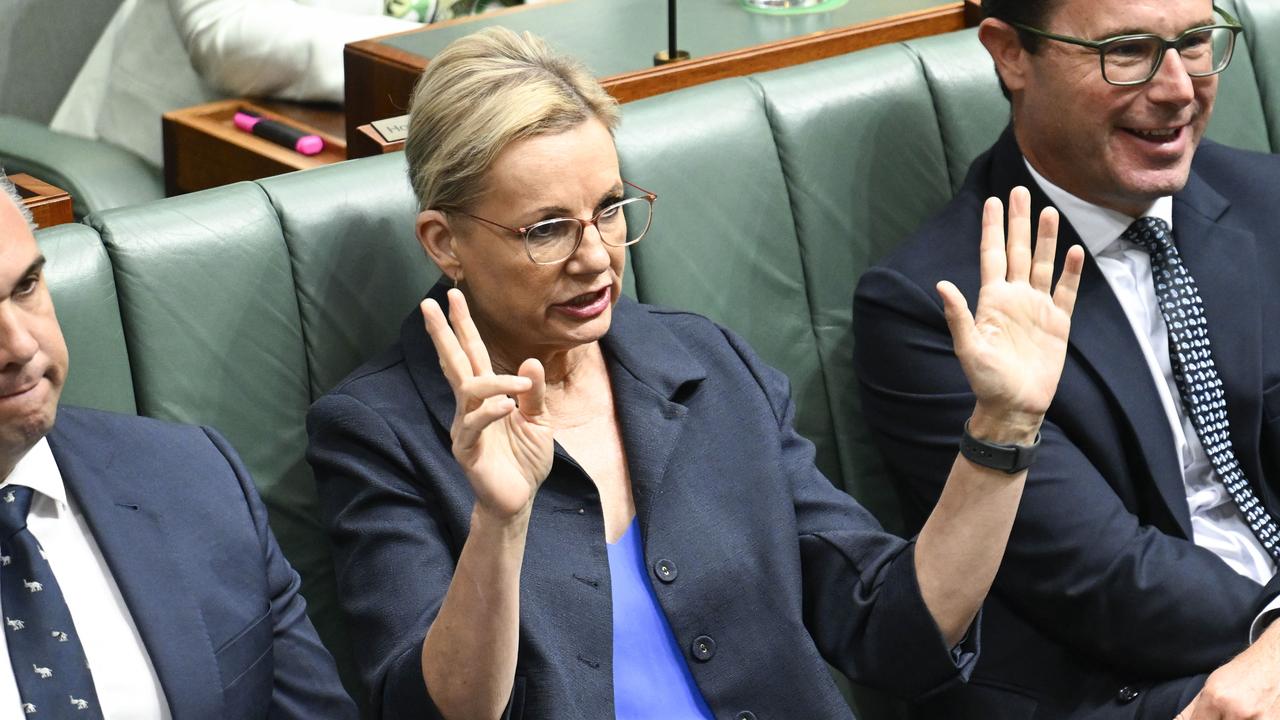 Deputy Leader of the Opposition Sussan Ley during Question Time at Parliament House in Canberra. Picture: NewsWire / Martin Ollman