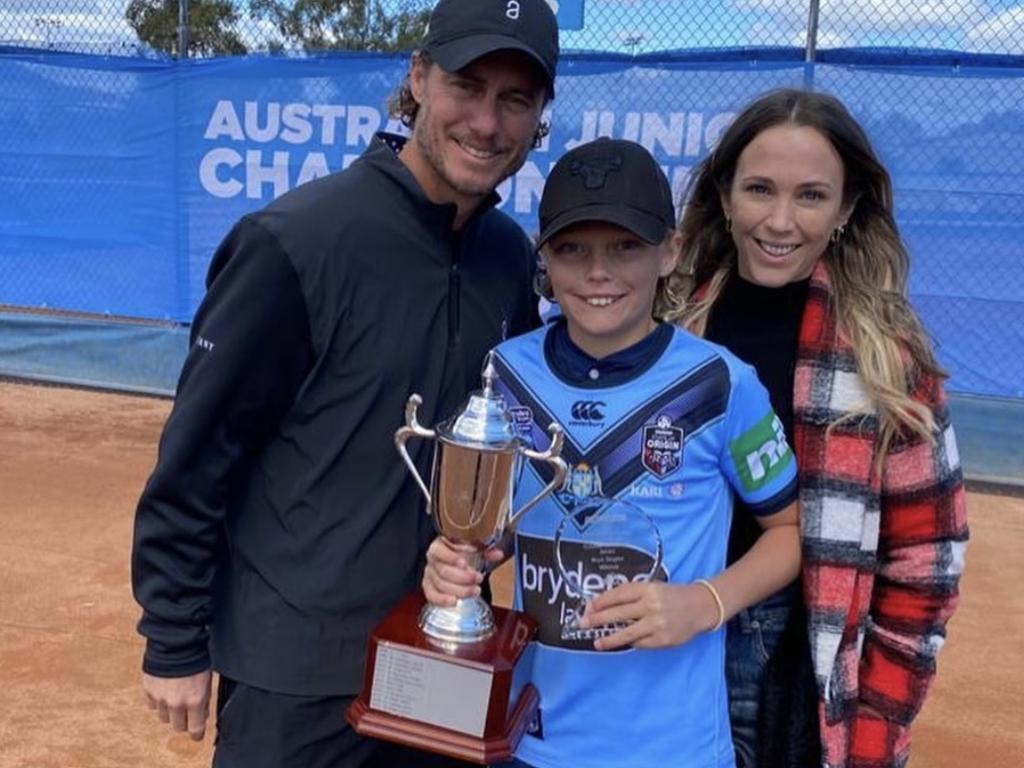 Tennis News: Lleyton Hewitt Son Cruz, National Claycourt Championships ...