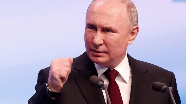 Putin wins landslide in Russian election