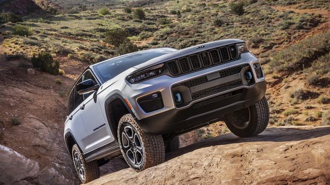 2022 Jeep Grand Cherokee. (overseas model shown)