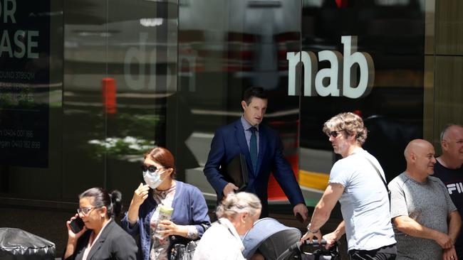 NAB is closing branches too. Picture: NCA NewsWire / Dylan Coker