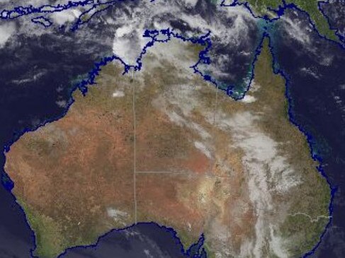 More wet weather is forecast for the east on Monday while parts of Western Australia swelter. Picture: Bureau of Meteorology