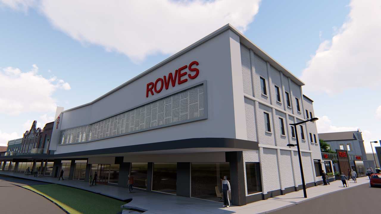 Rowes redevelopment in Toowoomba CBD. Picture: Contributed